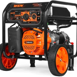 5600-Watt Portable Generator, Electric Start, 224cc, Transfer-Switch and RV-Ready with CO Shutdown Sensor (GN5602X)