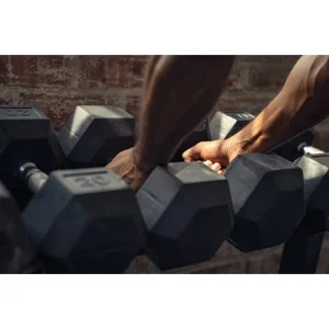 Home gym dumbbells, suitable for exercise and fitness, strength training